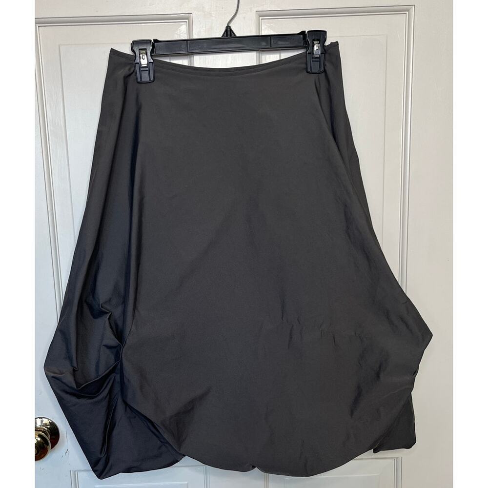 Lilith Gray Bubble Hem Skirt, Size S